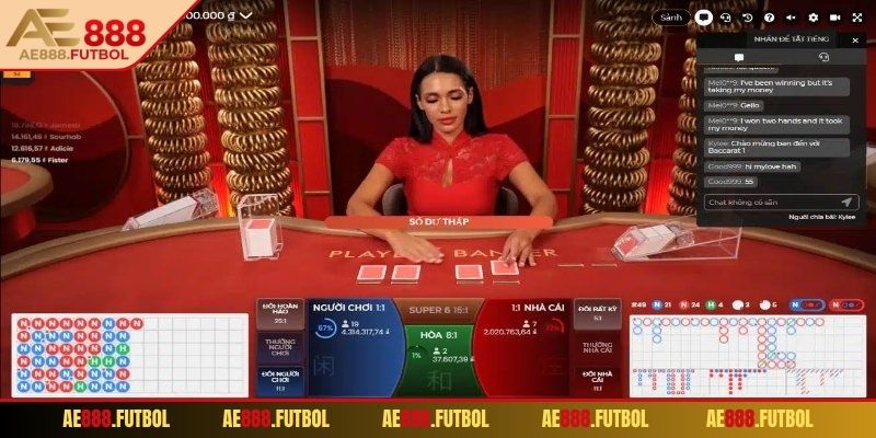 Baccarat AE888 - Khám Phá Game Bài Xanh Chín, Hấp Dẫn 2 Cách đặt cược game bài Baccarat chi tiết