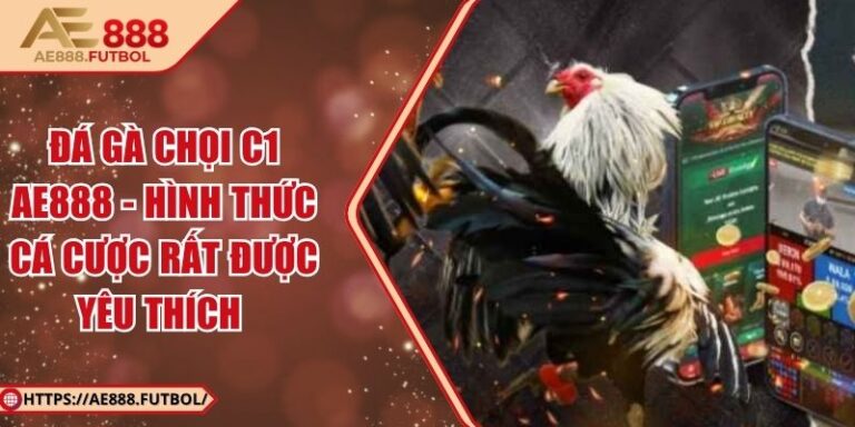 Đá Gà Chọi C1 AE888 - Hình Thức Cá Cược Rất Được Yêu Thích
