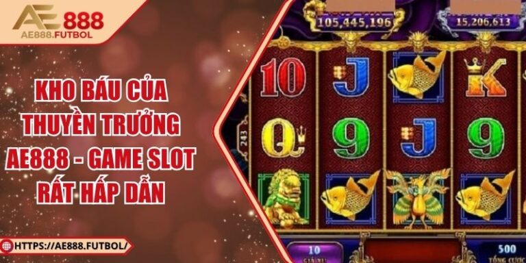 Kho Báu Của Thuyền Trưởng AE888 - Game Slot Rất Hấp Dẫn