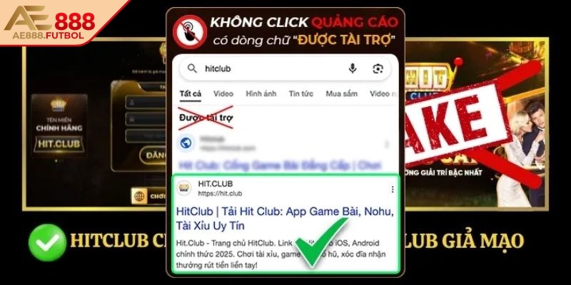 Tìm hiểu về trang web Hitclub giả mạo